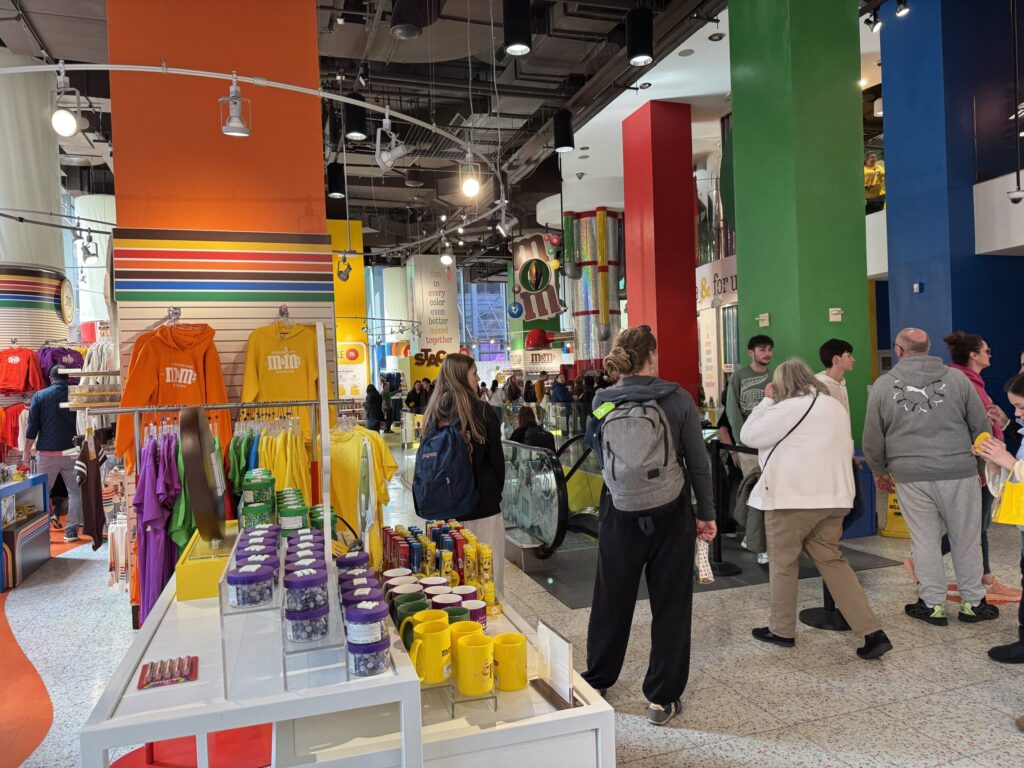 体験レポ】ニューヨーク・タイムズスクエアのM&M's Worldで量り売り
